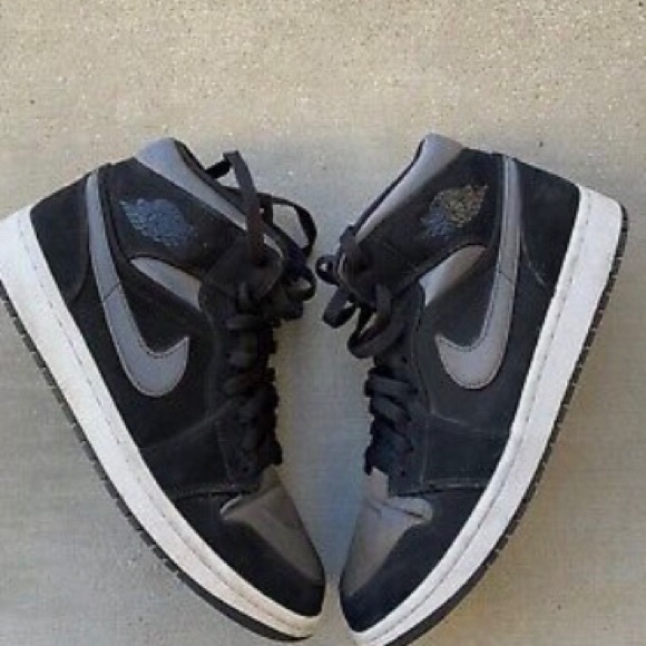 Nike Other - jordan 1 mid nylon black anthracite